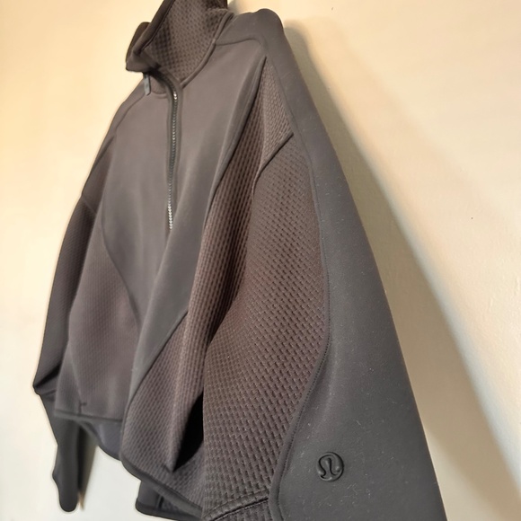 Lululemon Mixed Fabric Half Zip Pullover - Picture 3 of 4